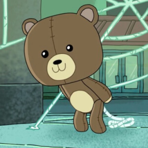 Spiderweb teddy bear image