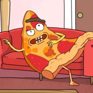 Pizza-person image