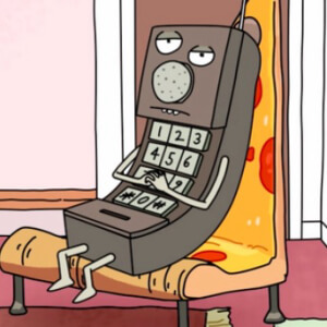 Phone-person image