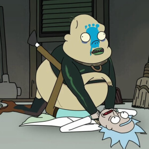Blue Footprint Guy image